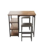 Modern 3-Piece Bar tabies and chairs Set with 2 Chairs for Dining Room - Image 4
