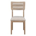 TREXM Classic and Traditional Style 6 Piece Dining Set (Natural Wood Wash） - Image 17