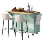 Kitchen trolley with internal storage rack and 3 dining room drawers - Image 10