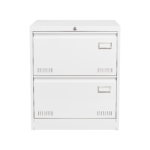 Horizontal 3 drawers file cabinet with 2 drawers and lock - Image 6