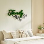 Letter Art Moss Wall Decor - Image 2