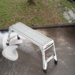 Aluminum Telescopic Adjustable Work Platform Large Size Folding Portable Work Bench (40")