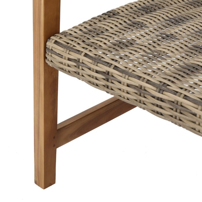 Hampton Wood + Wicker Club Chair (set of 2) - Image 15