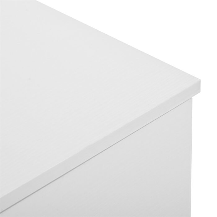 Modern White 9-Drawer Dresser for Bedroom Ample Storage - Image 4