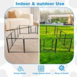 16 Panels Dog 24"Height dog fence for outdoor with 2 doors - Image 3