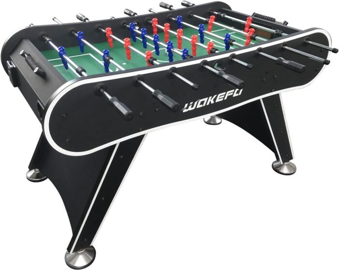 Soccer Table - A match sized soccer table with 2 balls and 2 beverage racks - Image 2