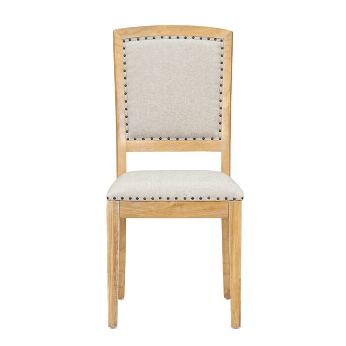 TOPMAX expandable dining table 9 pieces set with detachable leaves and 6 armless chairs and 2 armchairs - Image 8