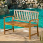 Loja Wooden Outdoor Bench - Image 2