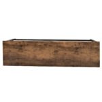 TOPMAX Counter Height Extra Long Dining Table Set with 3 Stools, Brown - Image 19