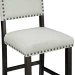 TREXM 5-Piece Counter Height Elegant Table Dining Set with 4 Chairs - Image 11