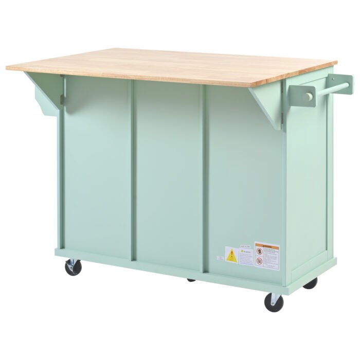 Kitchen trolley with internal storage rack and 3 dining room drawers - Image 13