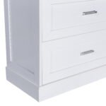 Tall Bathroom Storage Cabinet with Two Doors and Drawers and Adjustable Shelf - Image 20