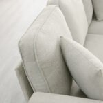 Modern U Shape Sectional Sofa 7 Seat Fabric Sectional Sofa Set - Image 15