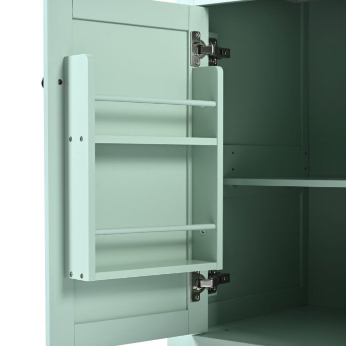 Kitchen trolley with internal storage rack and 3 dining room drawers - Image 19