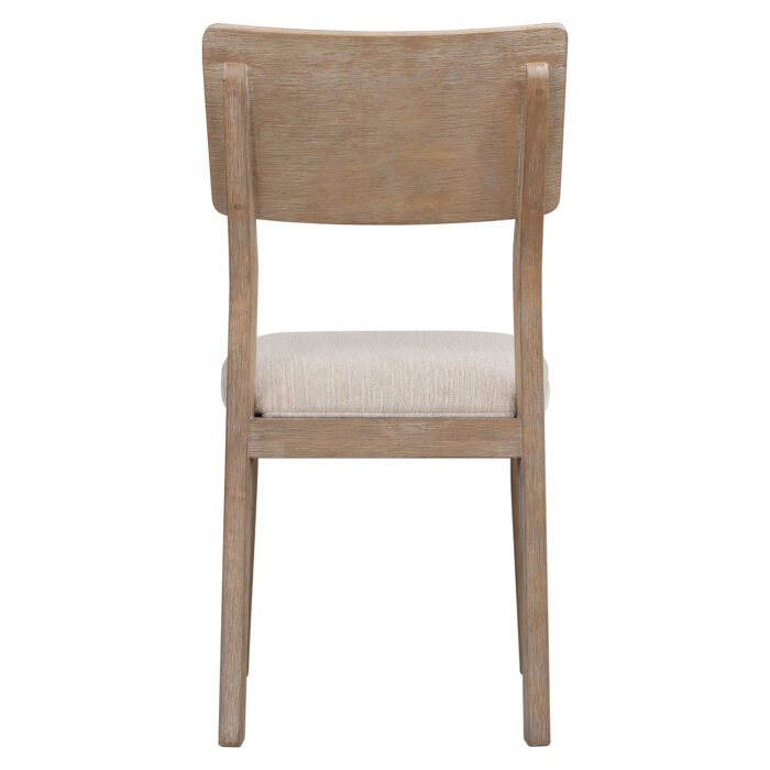 TREXM Classic and Traditional Style 6 Piece Dining Set (Natural Wood Wash） - Image 21