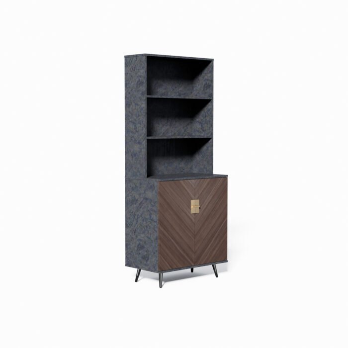Accent Storage Bar Cabinet with Doors and Storage for Living Room - Image 8