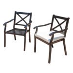 2pcs Wooden Dining Chair - Image 6