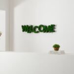 Welcome Letter Art Moss Wall Decor - Image 3