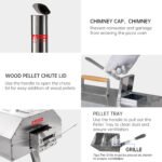 Stainless Steel Pizza Oven Outdoor 12" Automatic Rotatable with Timer - Image 14