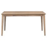 TREXM Classic and Traditional Style 6 Piece Dining Set (Natural Wood Wash） - Image 22