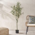 150cm Artificial Olive Tree - Image 2