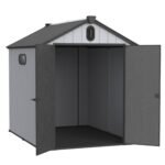 6x8FT plastic storage shed for backyard garden for Tool storage - Image 5