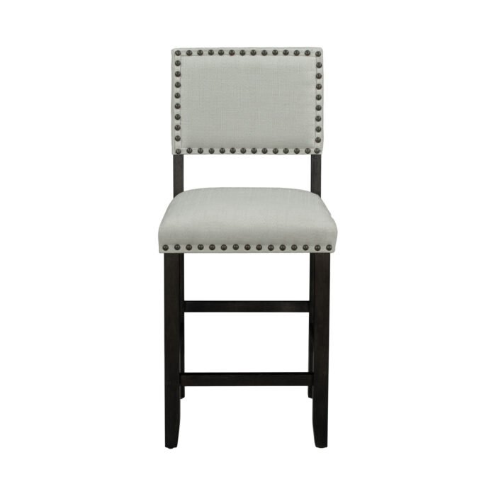 TREXM 5-Piece Counter Height Elegant Table Dining Set with 4 Chairs - Image 12