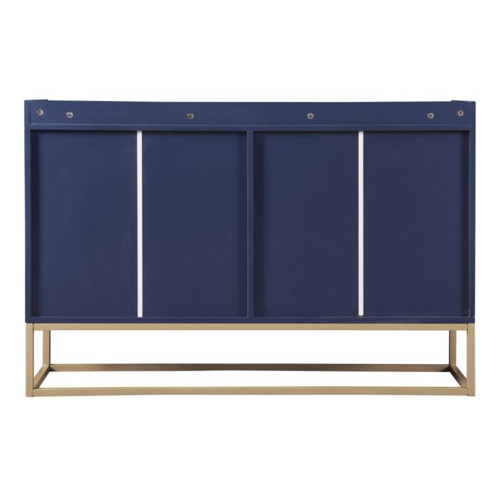 TREXM Modern Sideboard Elegant Buffet Cabinet with Large Storage (Navy) - Image 10