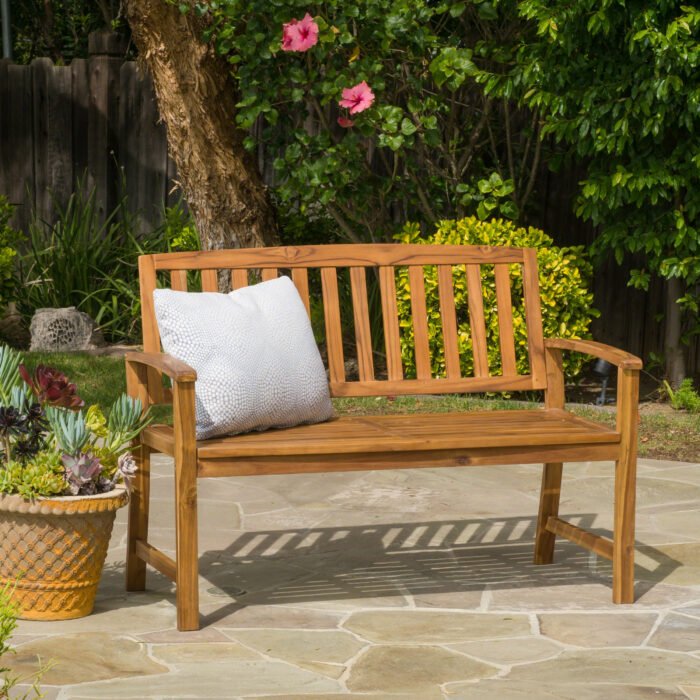 Loja Wooden Outdoor Bench - Image 3