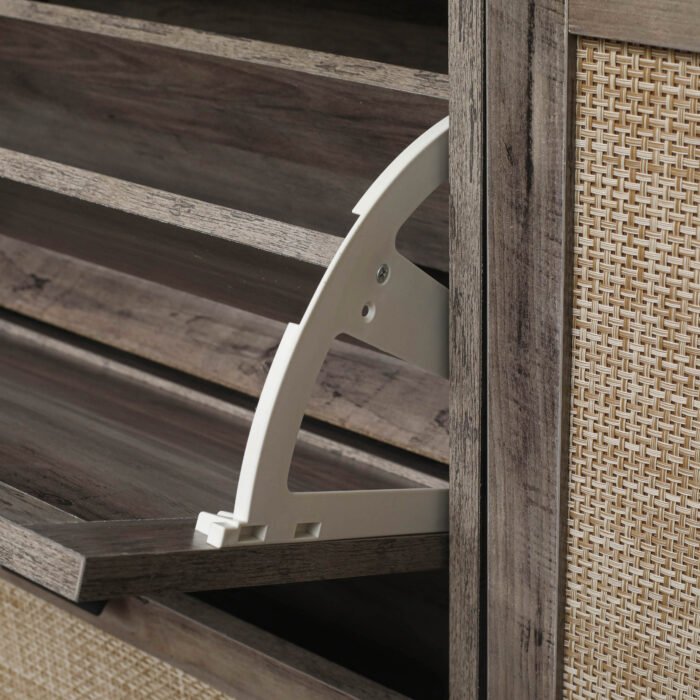 4 Door Freestanding Modern Shoe Rack for Entryway - Image 10