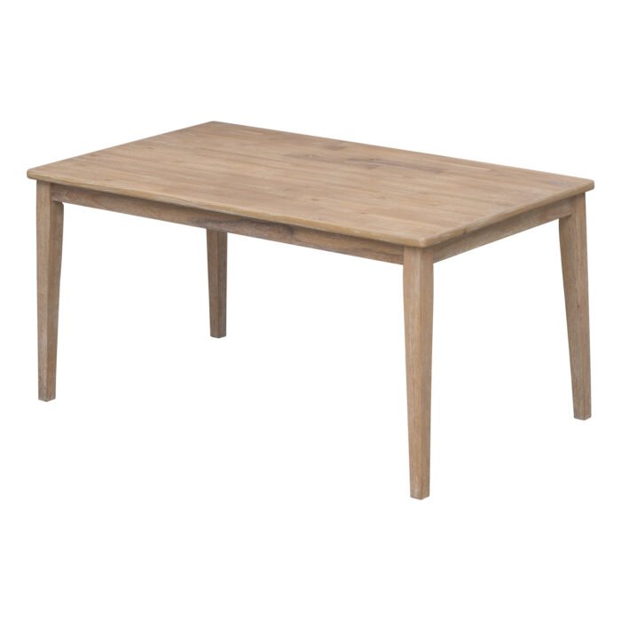 TREXM Classic and Traditional Style 6 Piece Dining Set (Natural Wood Wash） - Image 23