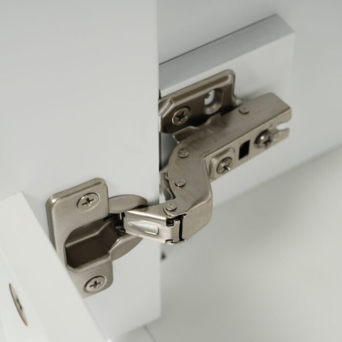 30-Inch White Bathroom Vanity with Ceramic Sink and Versatile Storage - Ideal for Small Bathrooms - Image 12