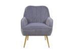 Mid Century Chair velvet Sherpa Armchair for Living Room Bedroom - Image 6