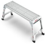 Aluminum Telescopic Adjustable Work Platform Large Size Folding Portable Work Bench (40") - Image 3
