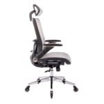 Ergonomic Mesh High Back Office Chair with Adjustable Headrest and Flip Up Arms - Image 3