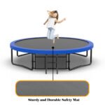 14FT Trampoline with fence and ladder and rust proof coating - Image 10