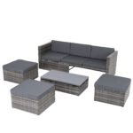 Patio Seasonal Outdoor Furniture 5 pieces Set - Image 9