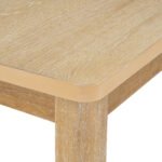 TOPMAX expandable dining table 9 pieces set with detachable leaves and 6 armless chairs and 2 armchairs - Image 15