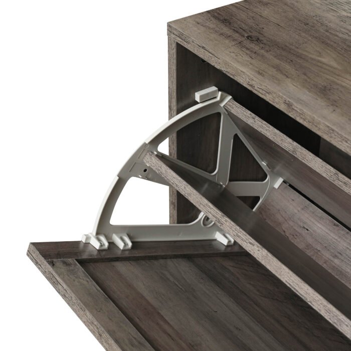 4 Door Freestanding Modern Shoe Rack for Entryway - Image 12