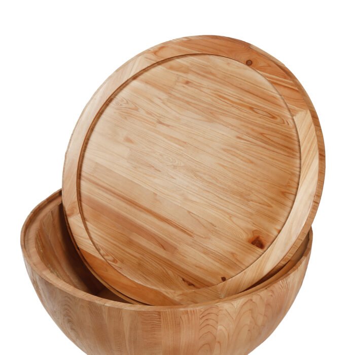 Vintage Style Bucket Shaped Coffee Table for Dining Room and Living Room - Image 11