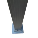 10x10 Ft Outdoor Patio Retractable Pergola With Canopy, Gray - Image 15