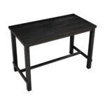 TREXM 5-Piece Counter Height Elegant Table Dining Set with 4 Chairs - Image 17