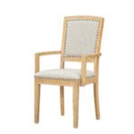 TOPMAX expandable dining table 9 pieces set with detachable leaves and 6 armless chairs and 2 armchairs - Image 18