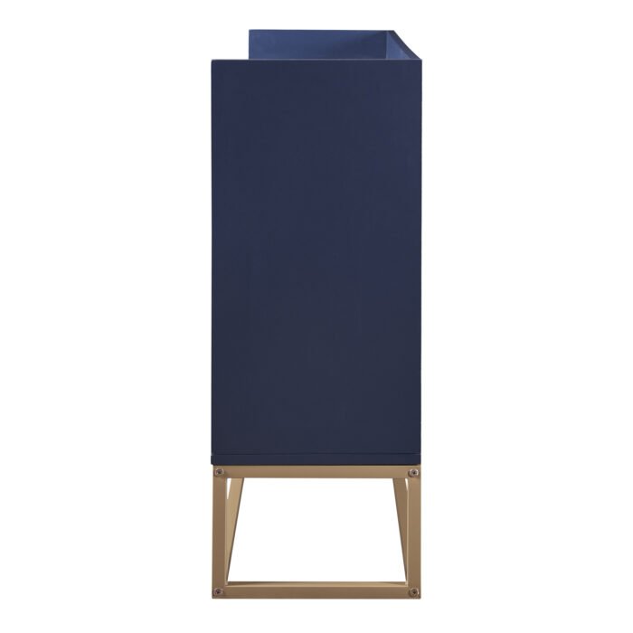 TREXM Modern Sideboard Elegant Buffet Cabinet with Large Storage (Navy) - Image 20