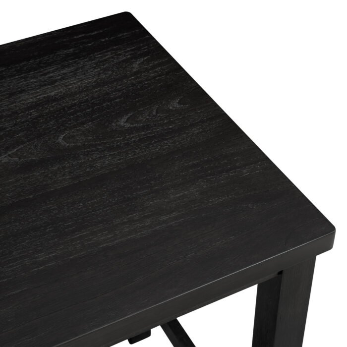 TREXM 5-Piece Counter Height Elegant Table Dining Set with 4 Chairs - Image 18