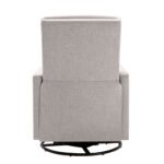 Modern Upholstered Rocker Nursery Chair Plush Glider Swivel Recliner - Image 23