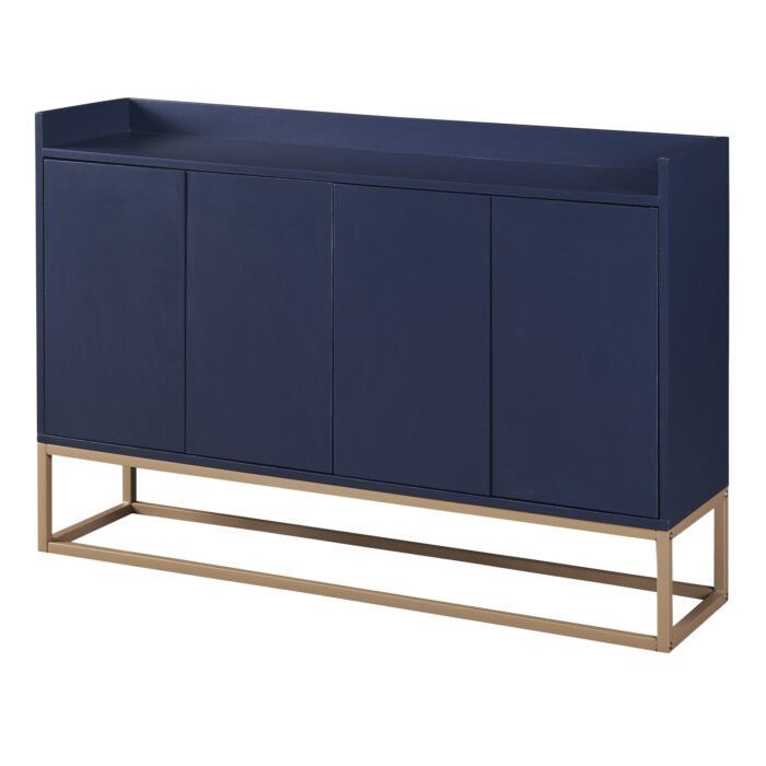 TREXM Modern Sideboard Elegant Buffet Cabinet with Large Storage (Navy) - Image 11