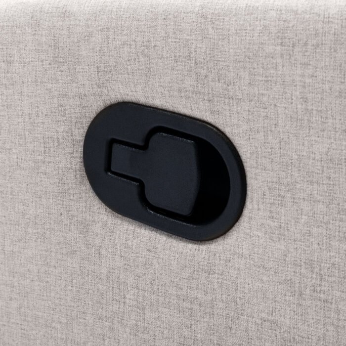 Modern Upholstered Rocker Nursery Chair Plush Glider Swivel Recliner - Image 30