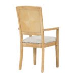 TOPMAX expandable dining table 9 pieces set with detachable leaves and 6 armless chairs and 2 armchairs - Image 20