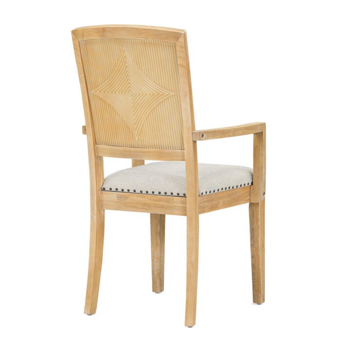 TOPMAX expandable dining table 9 pieces set with detachable leaves and 6 armless chairs and 2 armchairs - Image 20